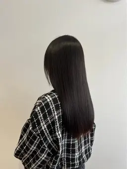 縮毛矯正🩵🪽癖を伸ばしてサラサラな美髪へ✨