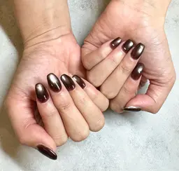 ハンドジェル(オフなし)💅ワンカラー/マグネット/フラッシュ/グリッター/ラメ/ミラー+¥500/男性も可⭕️