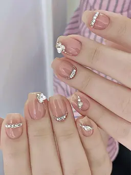 自爪【持ちデザイン】アート💗+パーツつけ放題🍀ご希望のデザイン画像を送って下さい