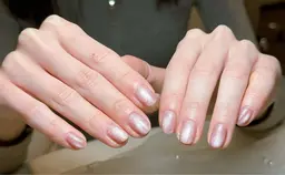 【研修モデル】Handチップ長さだしマグネットワンカラー⭐️ソフトジェルオフ➕550円