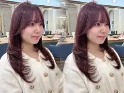 【🎁迷ったらコレ!人気No.1️⃣🏆】【韓国風カット/⭐️暖色/寒色N.カラーで🌈透明感カラー/トリートメント】