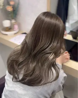 💫透明感トレンドカラー✧︎*。/ COTAの髪質改善シャンプー＆トリートメントでサラサラヘアに✨️⸝꙳.⋆