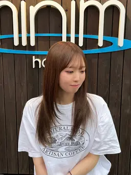 〖学割U22〗ワンカラー➕シャンプーブロー込み