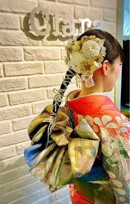 2026年度　成人式着付け&ヘアセット(当店にお問い合わせください)早朝料金込💐