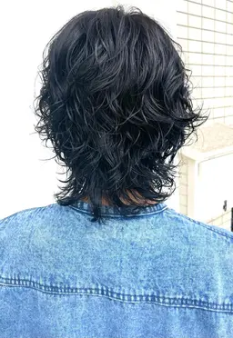 カット+スパイラルパーマ