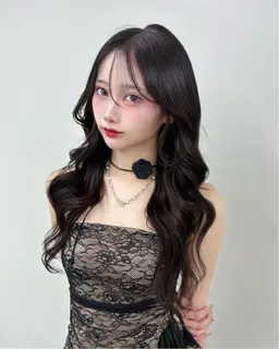 【🌿人気No.1メニュー】くびれるカット+イルミナカラー+TOKIOプレミアムトリートメント #韓国ヘア