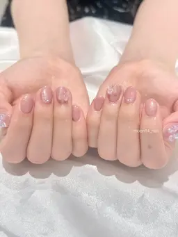 【minimo限定】ワンカラー・ラメグラ☁️ パーツ・デザイン代別途 パラジェル使用