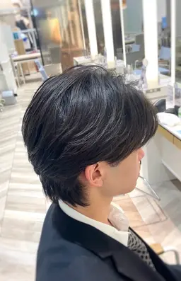 💈メンズカット＋パーマ【ニュアンスパーマ】¥6600