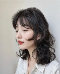 ✂︎似合わせカット+潤いケアパーマ+髪質改善トリートメント