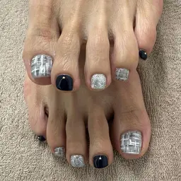 💜フット定額ネイル（オフ無し）