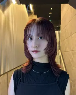 【 平日限定メニュー🍄】レディースウルフカットモデル🌙