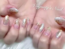【オフあり】🫧🎀14種類から選べるシンプルニュアンスネイル✨／パラジェル＋550円（カラー変更不可）