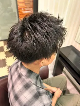 【ミニモ学割🧑‍🎓】【🤩新規限定🤩】✂️メンズカット➕眉カット➕トリートメント🌈🔥ヘアセット込🔥