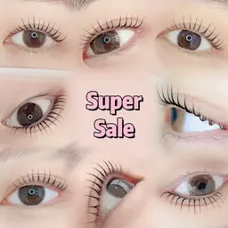 🦋パーマ/パリジェンヌ+コーティング付き (マツエクオフ　なし)