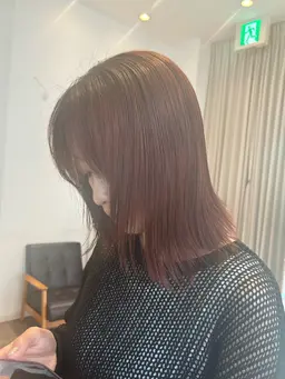 メンテナンスカット➕2200円でワンカラー🌼