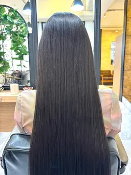 レディース限定🌈 縮毛矯正(全体)👩🏼‍🦰✨️フル、リタッチ可（整えカットのみ）