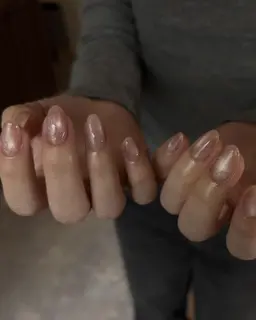 オフありワンカラー/フォルム◎マグネット/フラッシュラメ/オーロラ