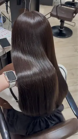 【平日、土曜 19:00~】🤍透明感カラー+1step高保湿TR🤍