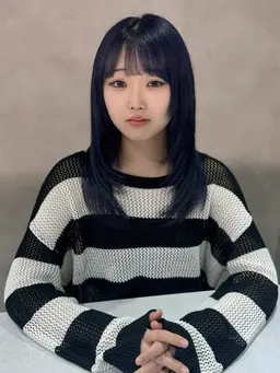 🔶寒色系【ブリーチ有】トリプル カラー TR付き