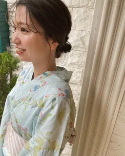 【7月25日限定】花火大会　浴衣着付けヘアメイク【単品価格になりますので、詳細ご確認をお願致します】