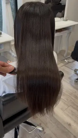 カット+【髪質改善ヘアサプリ】ナチュラルストレートサプリ