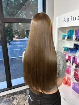 髪質改善カラー＋保湿トリートメント