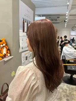 カット+ブリーチなしWカラー