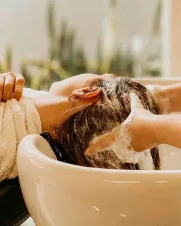 シャンプー、ブロー