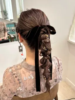 パーティーヘアセット🫧