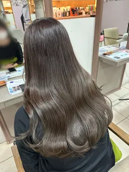 【✨人気No.1✨】　カット➕艶髪カラー➕卵殻膜トリートメント✨