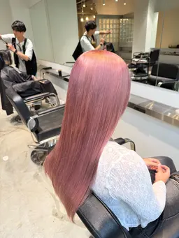 ブリーチ👩🏻‍🦳＋オンカラー🌈＋3stepトリートメント✨️