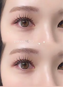 *.（（新メニュー））.* 🪽🤍＊【パリエク】パリジェンヌ✖︎フラットラッシュ80本＊