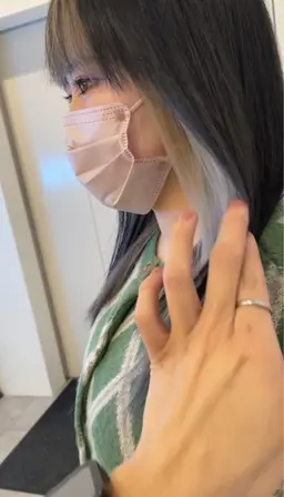 【大人気】イヤリングカラーorインナーカラー+艶TR 13500円→11000円