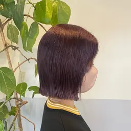 《ミディアムのご新規様限定》🎨ワンカラー/シャンプーブロー込み