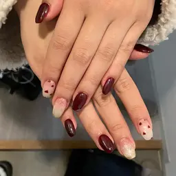 (オフ込み)ワンカラー➕4本アートディサイン