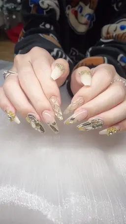 🌷大学キャンペーン🌷長さだし10本＋やり放題10(アート＋パーツ付け放題)🌷