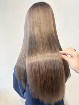 【ご新規様限定💟】🌟ブリーチ毛対応🌟 酸性ストレート➕似合わせカット➕2stepトリートメント
