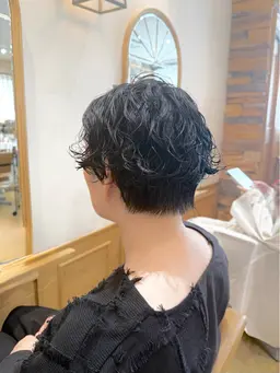 ❗️ミニモ限定価格❗️メンズカット&デザインパーマ※ブリーチ毛NG🙅‍♀️