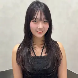 🩷ミニモ限定🩷韓国風レイヤーカット/ハッシュカット/ボブ限定/似合わせカット✂️