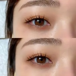 上まつげパーマ💓コーティングのトリートメントでお仕上げ👀🤍