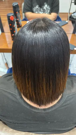 縮毛ストレート