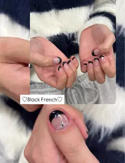 🎀12月限定✴︎無料モデル🎀オフなし/フレンチ(クリアベース)