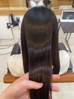 ✨美髪縮毛矯正+トリートメント+カット(3cm以上)✨