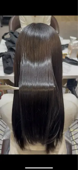 柔らか縮毛矯正🫧🎀(※ブリーチ毛でない方のご案内になります💦)