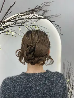 ヘアセット🥂