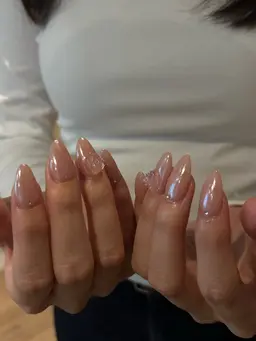 【オフ有り】長さだし10本込み❗️ハンド🖐🏻デザインお持ち込みやり放題コース🖤