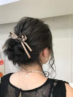 お出かけ前やお呼ばれに♥️ヘアセット