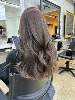 【ブリーチなしWcolor + 1step treatment🩷】