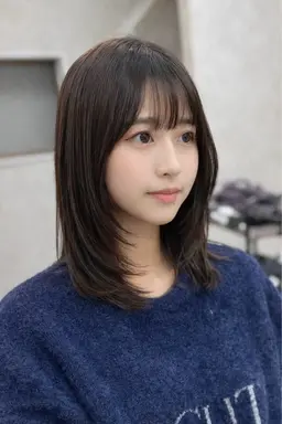 【✂️最旬韓国ヘアはお任せ✂️】骨格似合わせ顔まわりレイヤー➕似合わせカット❣️