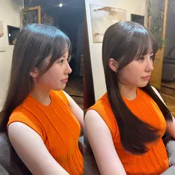 ✨【平日限定】✨ご新規様限定💁‍♂️前髪(お顔周り込み)カット＋前髪美髪矯正🌈¥11000→¥9000